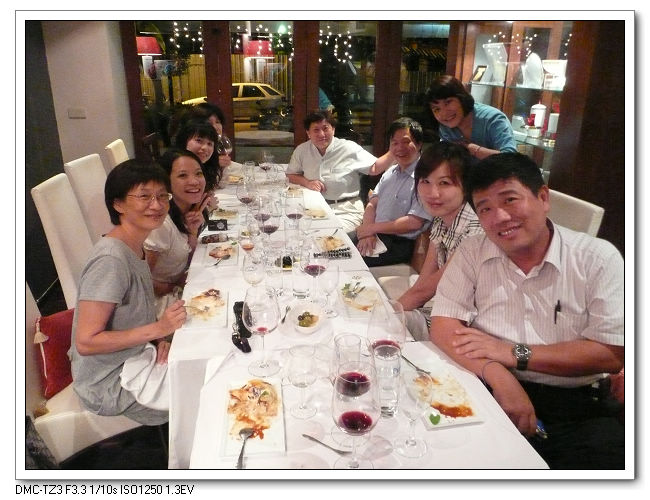 20090924法國團員聚餐