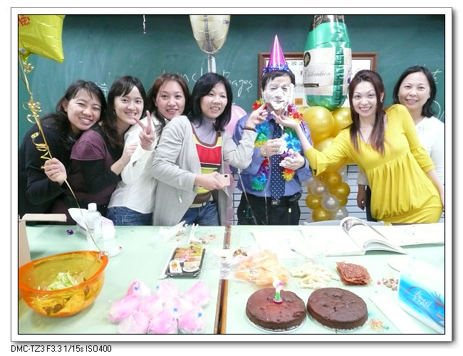 20091125葡萄酒課生日趴